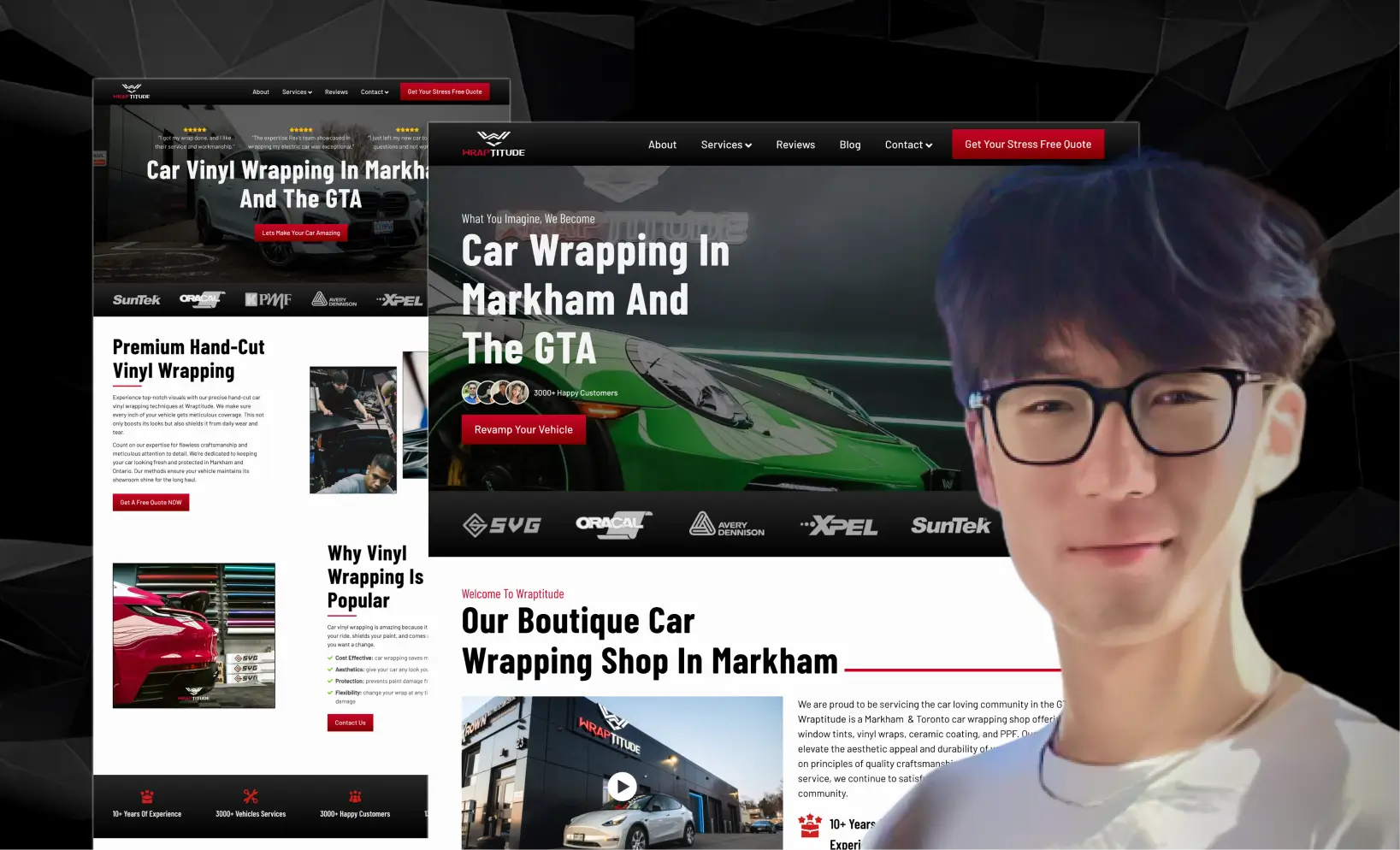 Wraptitude&rsquo;s redesigned website